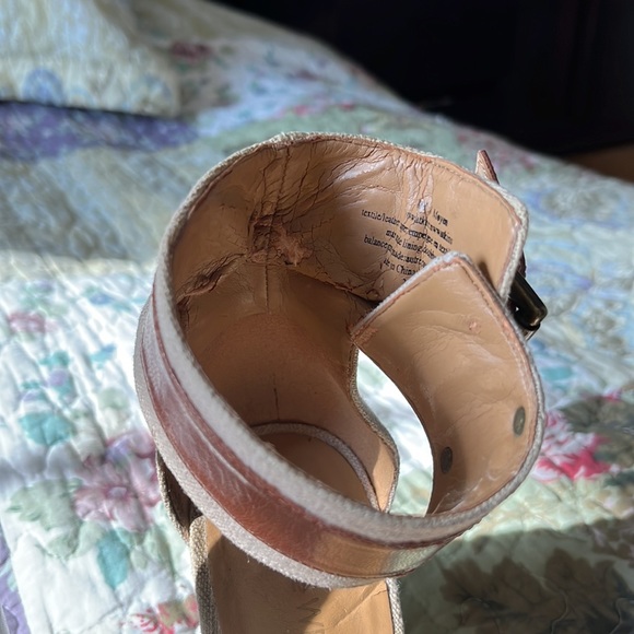 Brown beige sandals - Picture 8 of 8